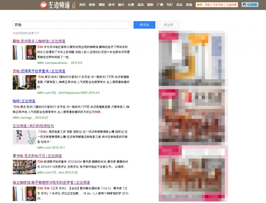 优化站内搜索引擎