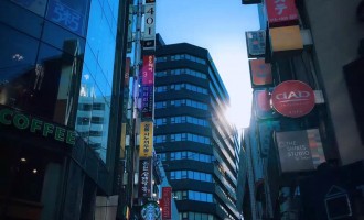 我在韩国，天气晴