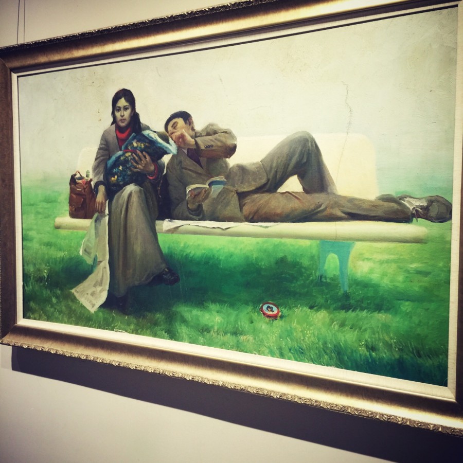 等待一场开往春天的地铁
