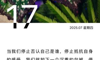 在心有所动力不能及处，有人递了个台阶来